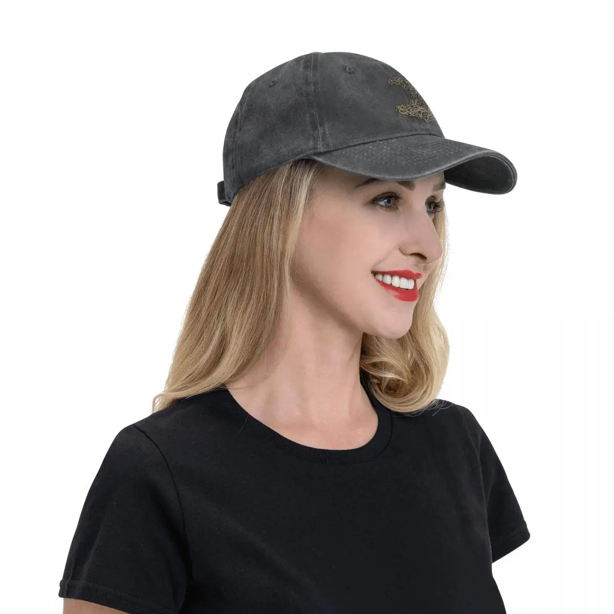 Casquette Viking avec Marteau de Thor femme