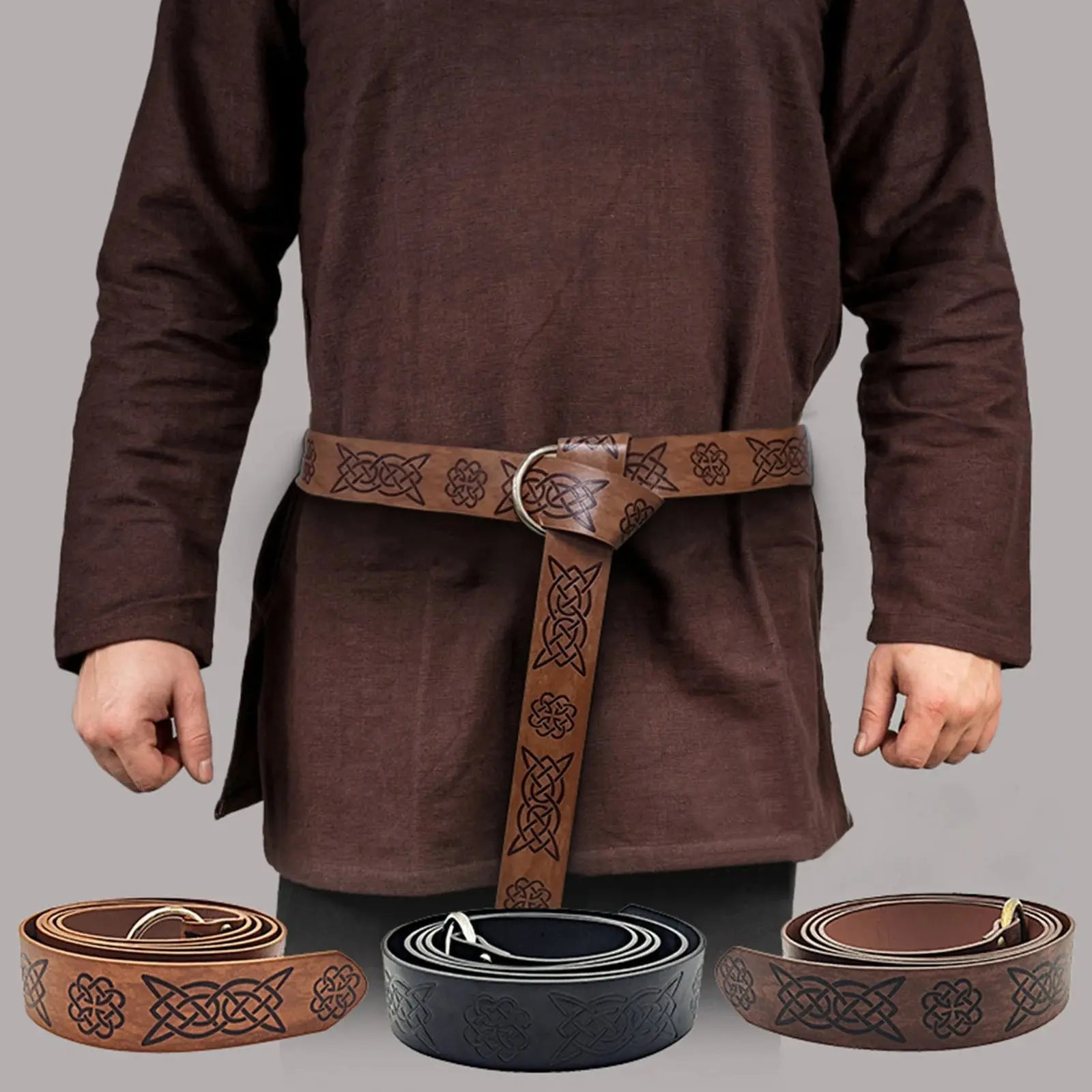 Ceinture Médiévale Viking Vegvisir - Viking Héritage