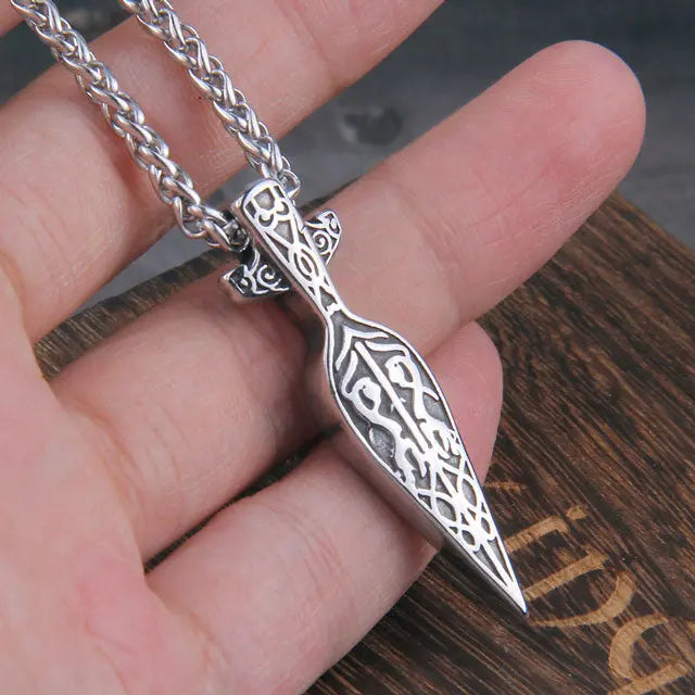 Collier Flèche d'Odin - Viking Héritage