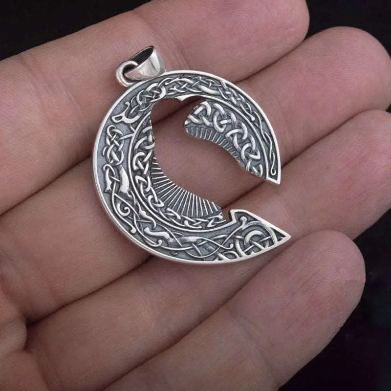 Collier Hugin (Argent) - Viking Héritage