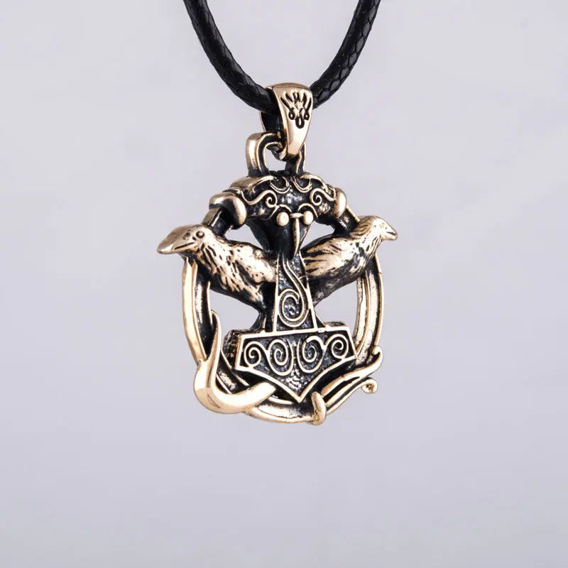 Collier Mjonir (Bronze Massif) - Viking Héritage