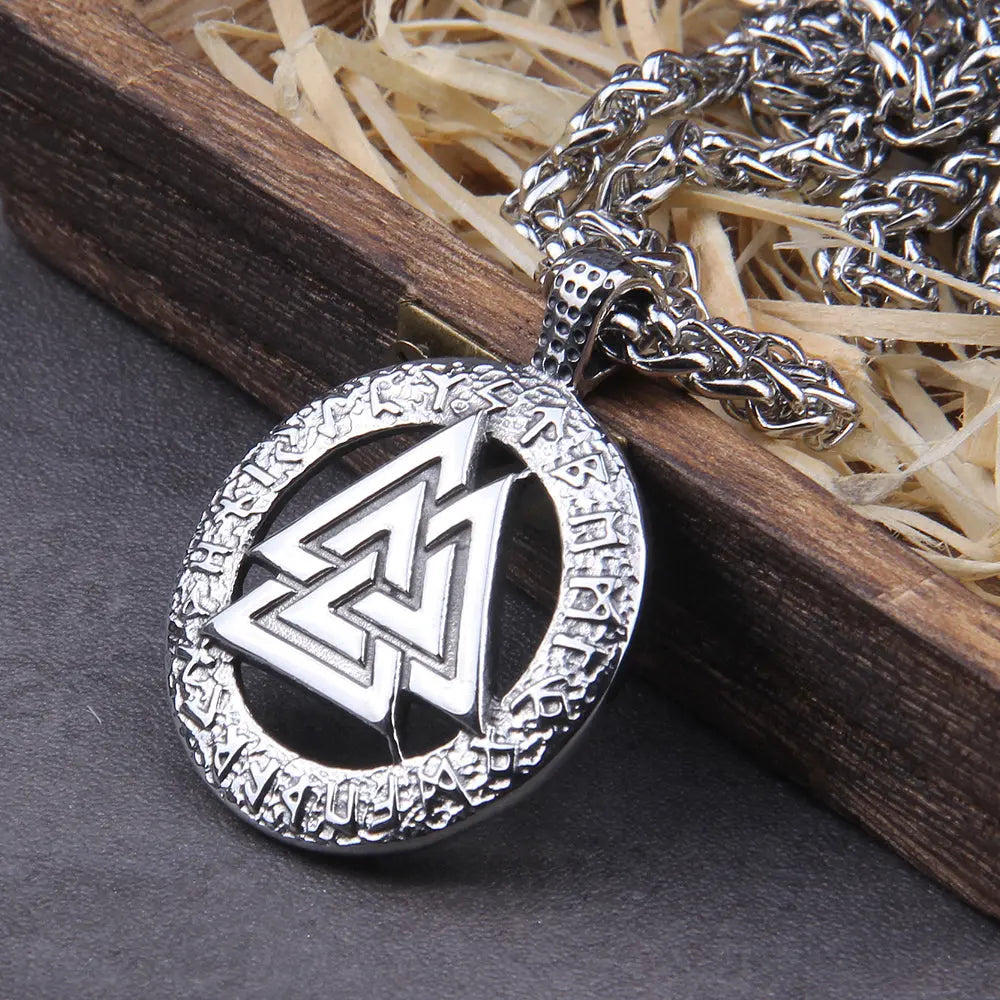 Collier Valknut Original - Viking Héritage