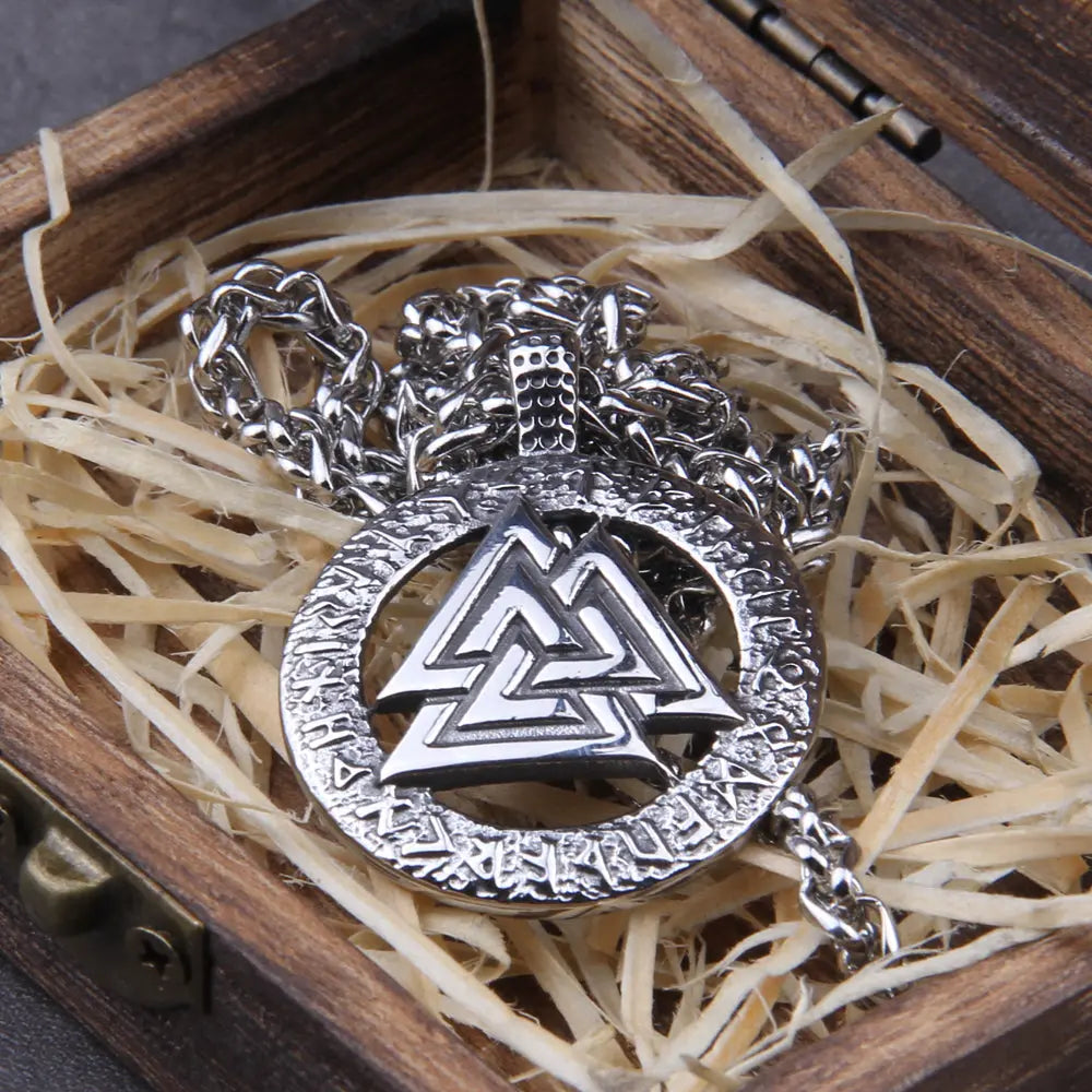 Collier Valknut Original - Viking Héritage