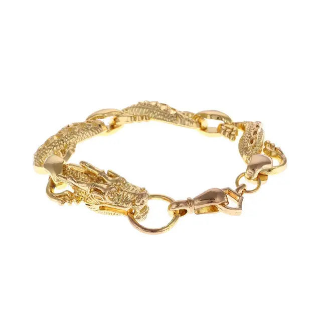 DRAGON GÉANT JǪRMUNGANDR ( Or ) - Viking Héritage