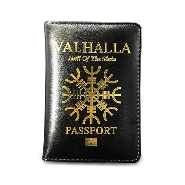 ÉTUI PASSEPORT VIKING VALHALLA - Viking Héritage