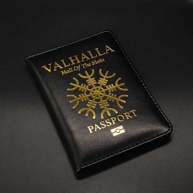 ÉTUI PASSEPORT VIKING VALHALLA - Viking Héritage