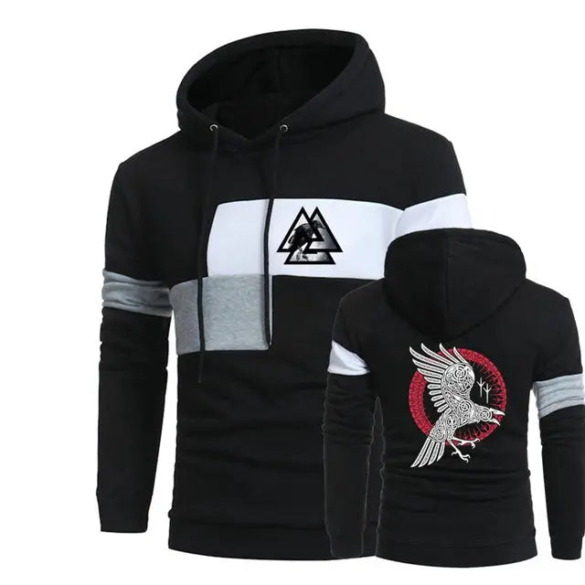 HOODIE VIKING CORBEAU - Viking Héritage