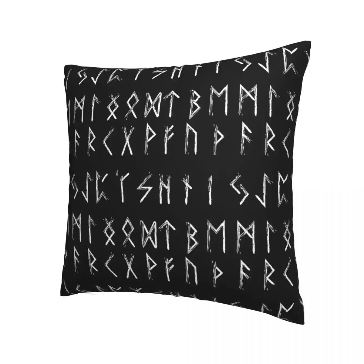 Housse de Coussin Alphabet Futhark - Viking Héritage
