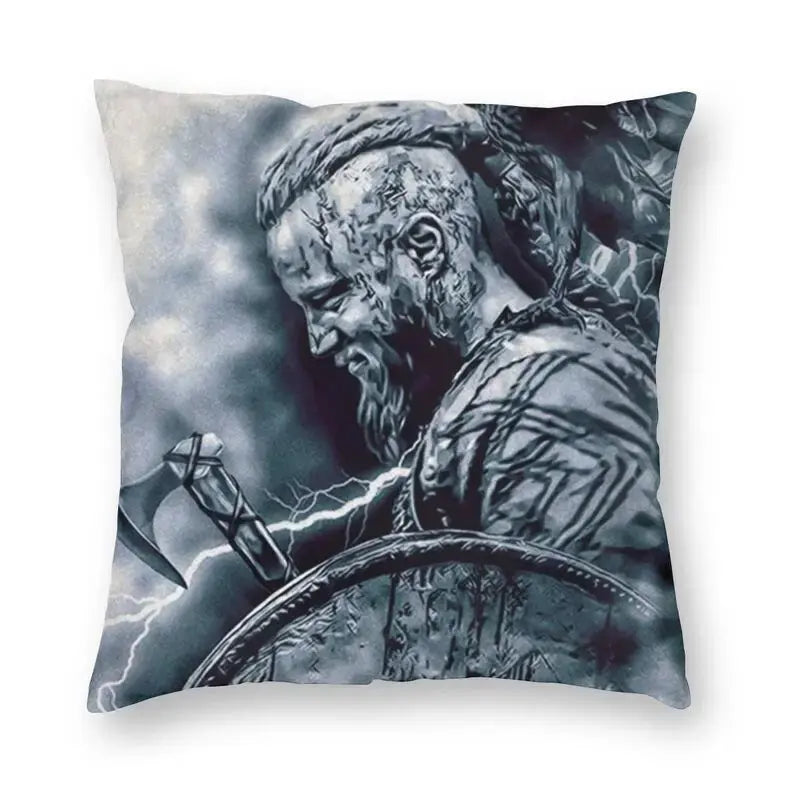 Housse de Coussin Ragnar Lothbrok - Viking Héritage