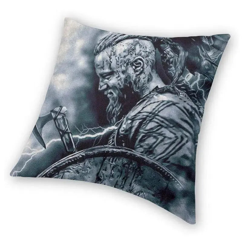 Housse de Coussin Ragnar Lothbrok - Viking Héritage