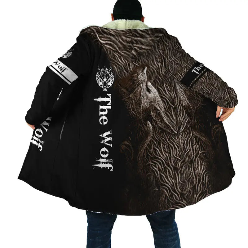 Manteau Viking The Wolf - Viking Héritage