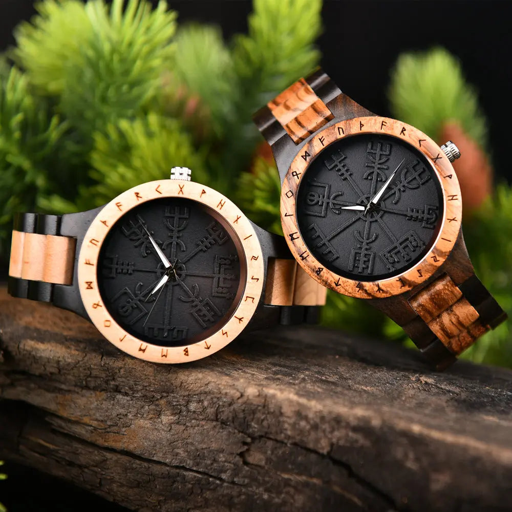 Montre Bois Viking - Viking Héritage