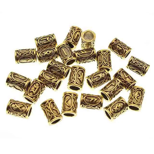 PERLE VIKING - LOT DE 24 RUNES - Viking Héritage