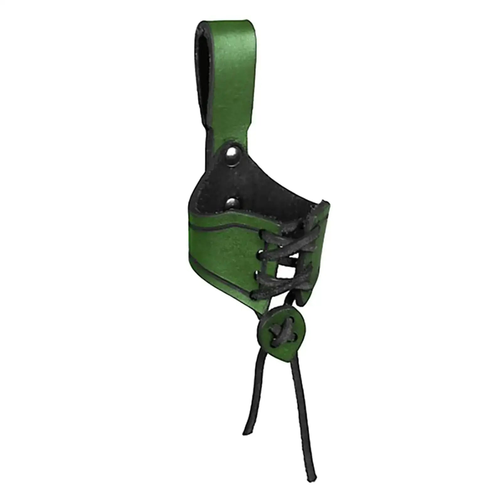 Porte-Corne à Boire Viking en Cuir - Viking Héritage