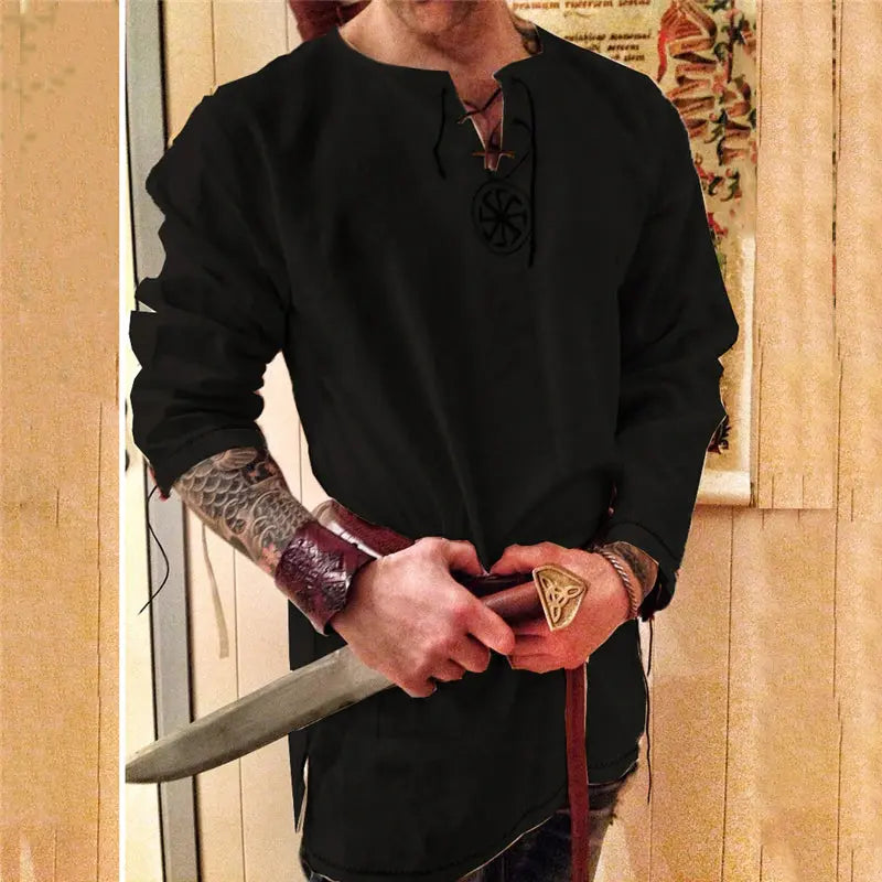 Viking Cosplay Soleil Noir - Viking Héritage