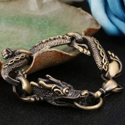 Bracelet Dragon Géant Jormungandr | Viking Héritage