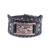 Bracelet loup Garm (Cuir) | Viking Héritage