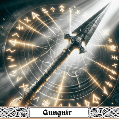 La lance Gungnir, l'arme mythique associée à Odin dans la mythologie nordique