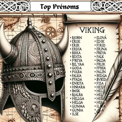 TOP 50 Prénoms Vikings 2024 - Viking Héritage