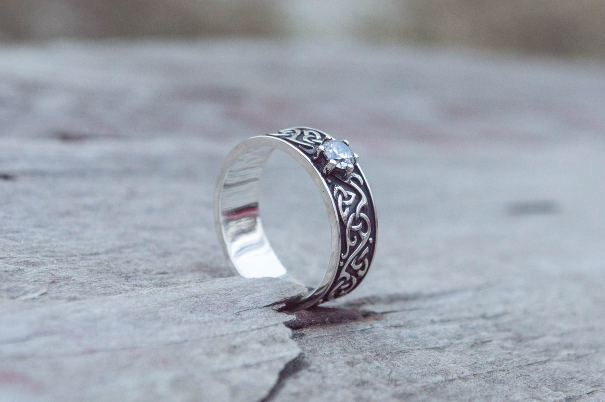 Bague Anneau Viking Einar — Argent 925