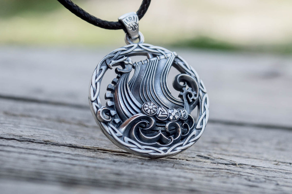 Pendentif Viking Gunnar — Argent 925