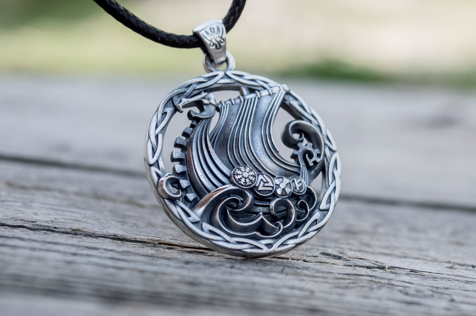 Pendentif Viking Gunnar — Argent 925