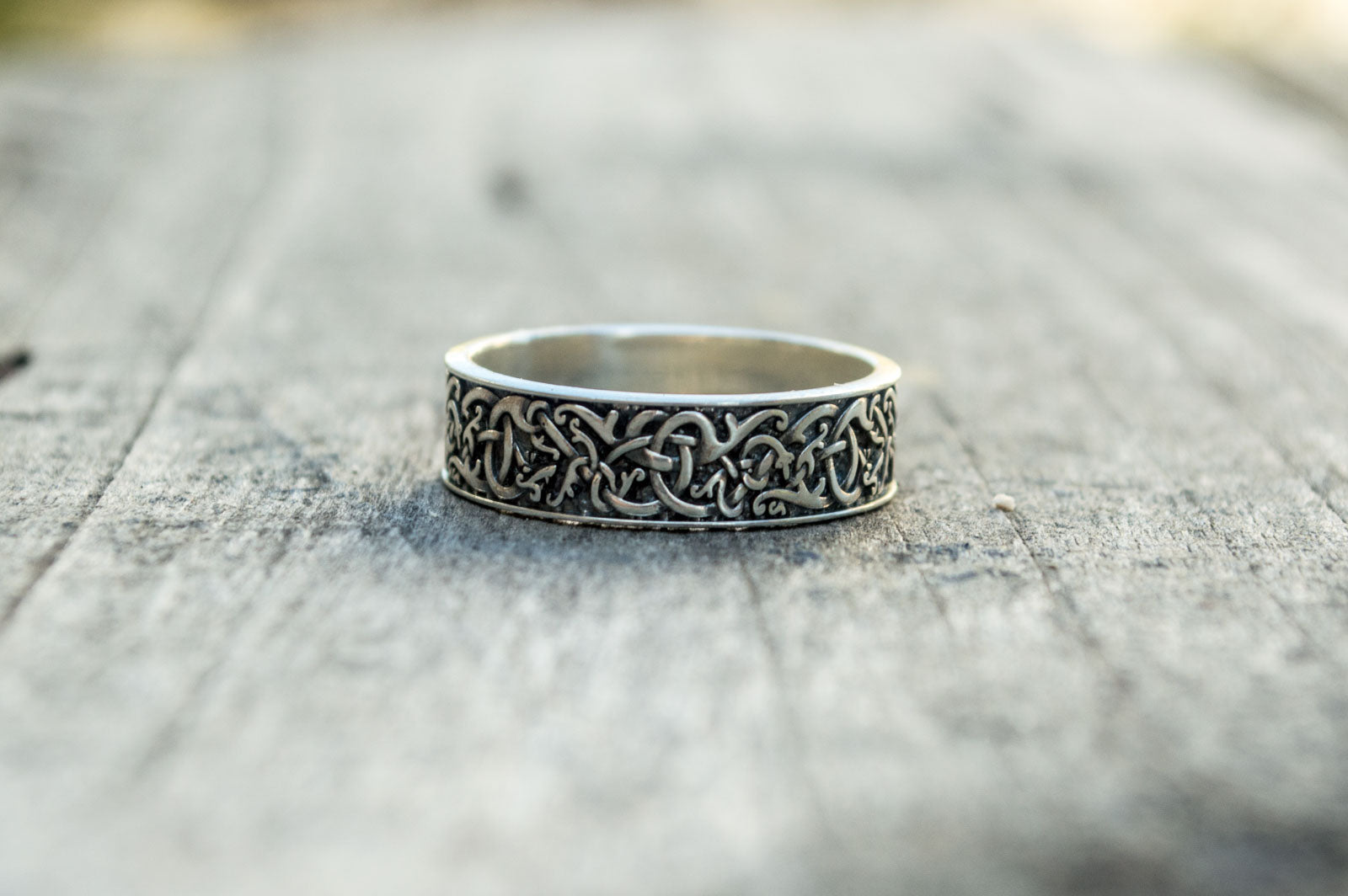 Bague Ornement Erik — Argent 925