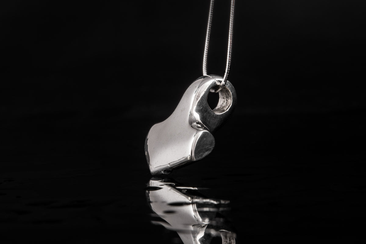 Pendentif Lisse Marteau de Thor et Mjölnir — Argent 925