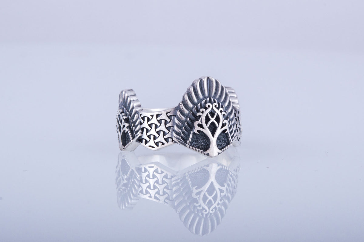 Bague Anneau Viking Astrid — Argent 925