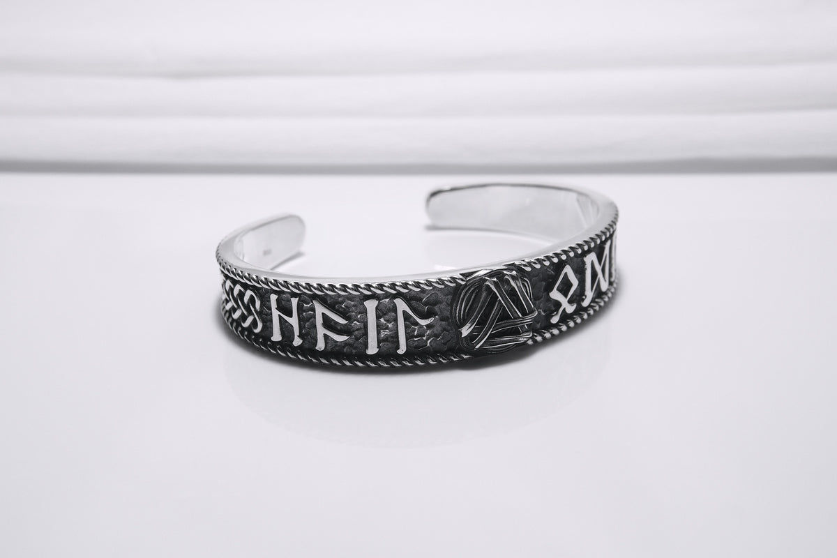 Bracelet Viking Ragnar — Argent 925