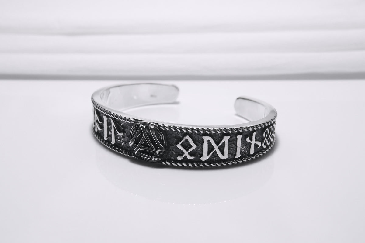 Bracelet Viking Ragnar — Argent 925