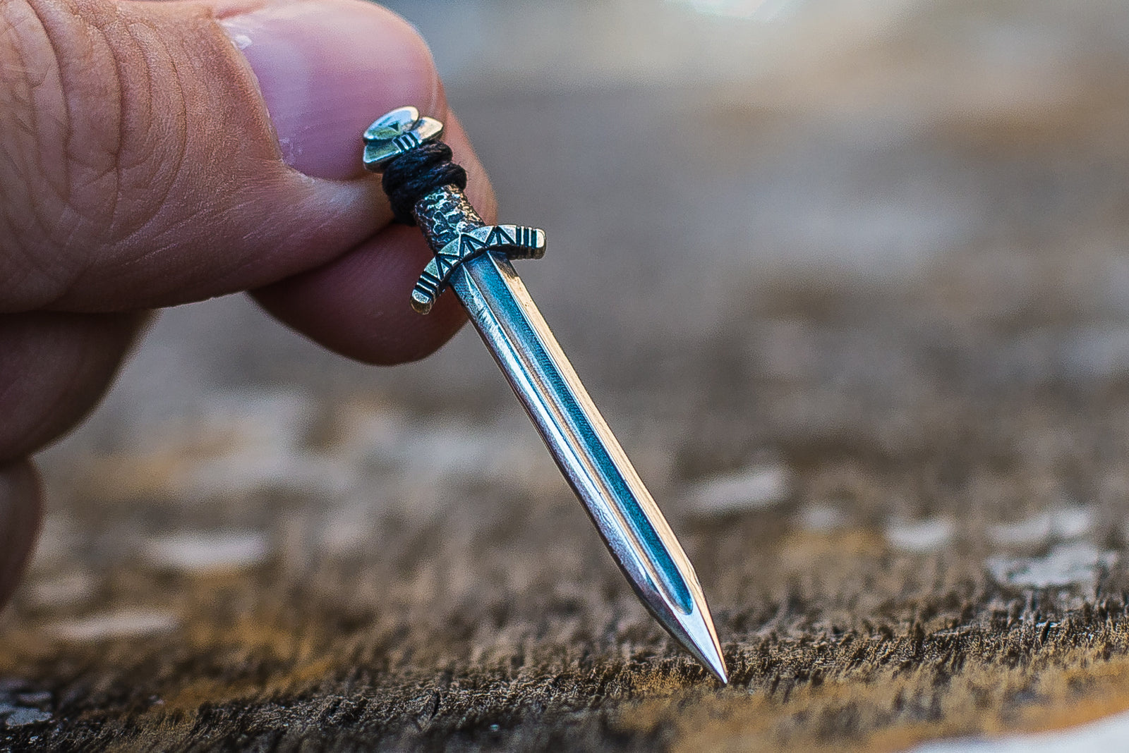 Pendentif Armes Ragnar — Argent 925