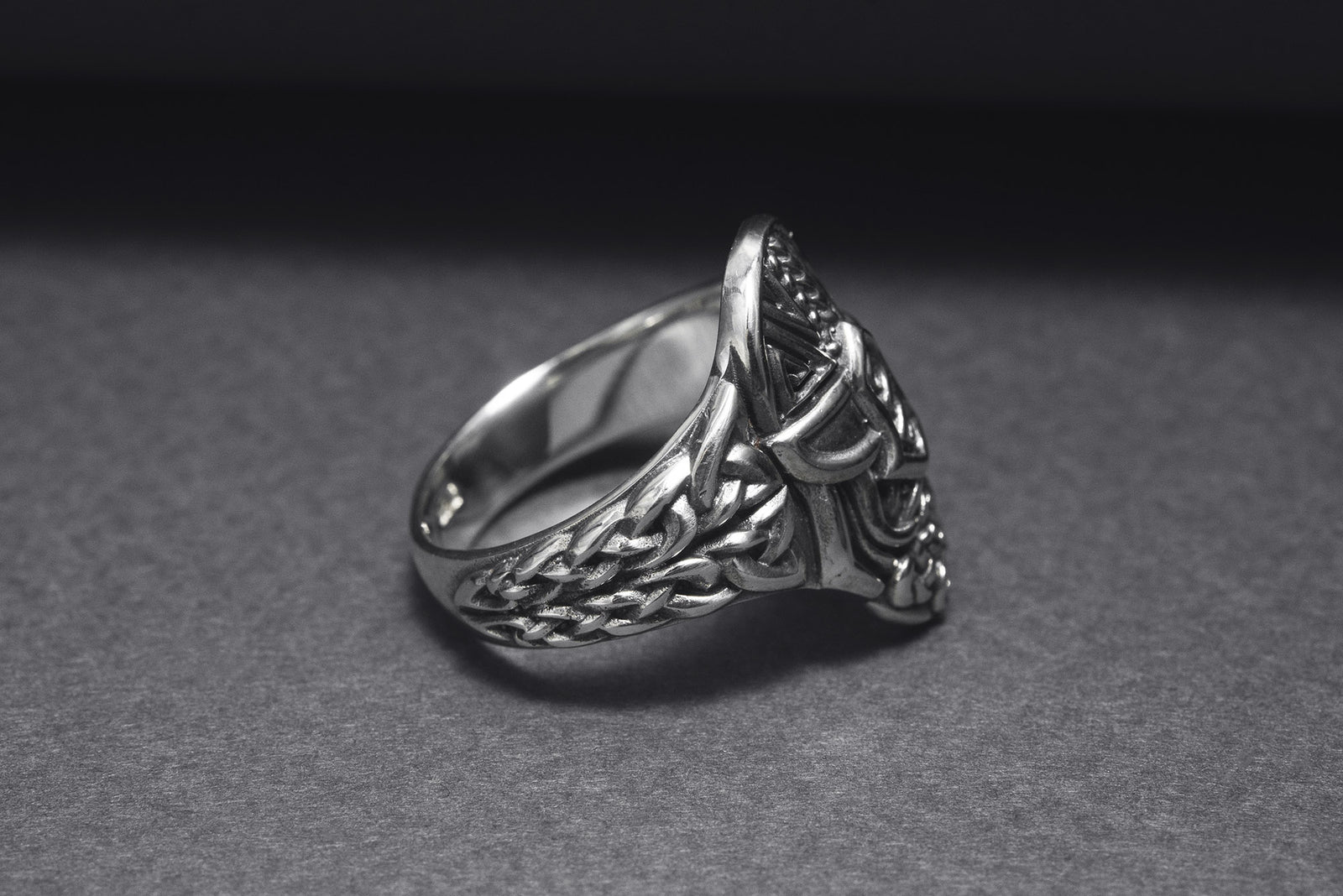 Bague Odin et Masque — Argent 925