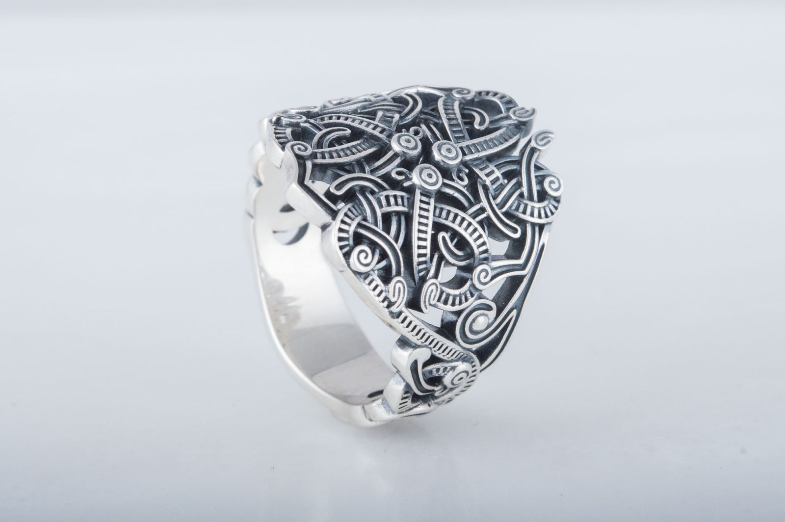 Bague Ornement Ketil — Argent 925