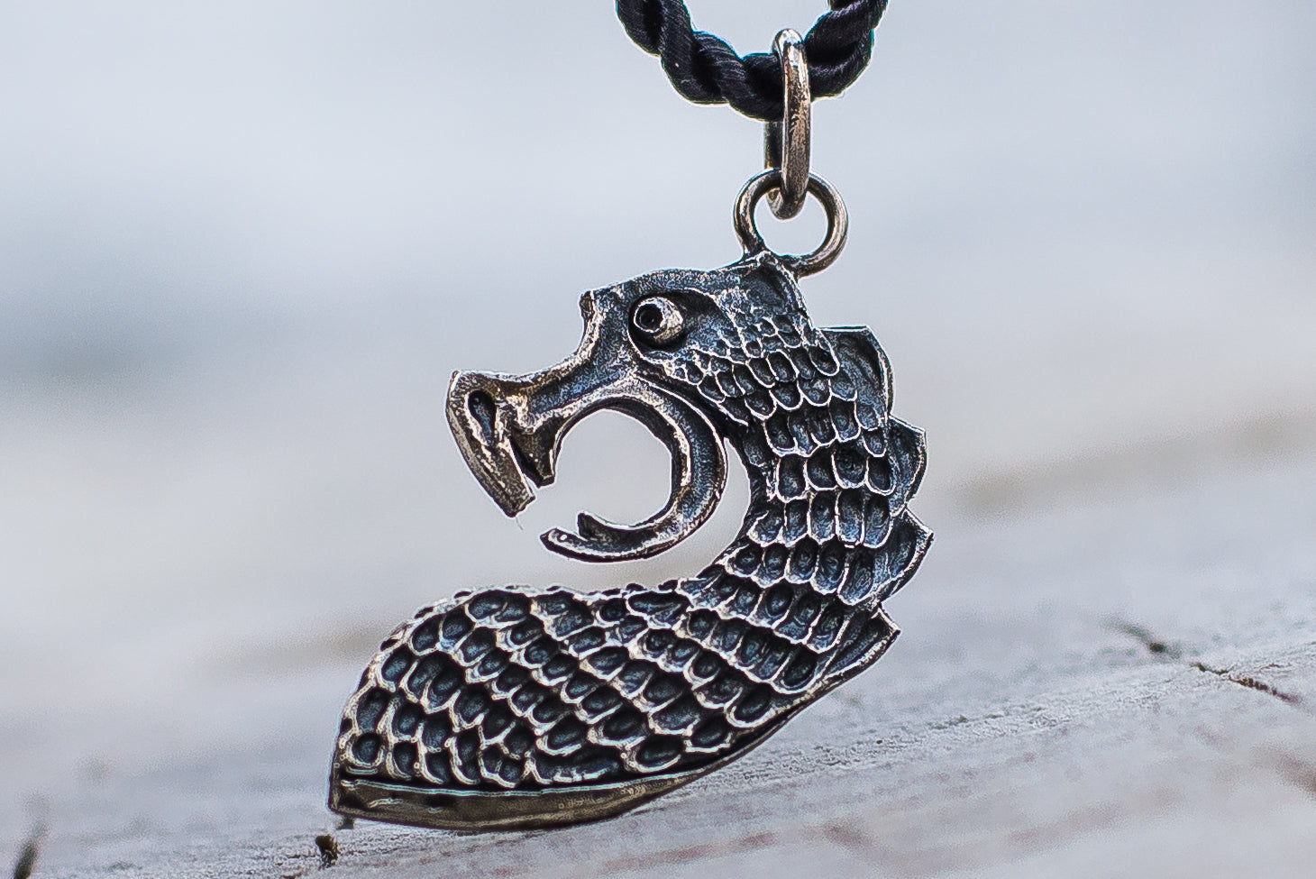 Pendentif Viking Floki — Argent 925