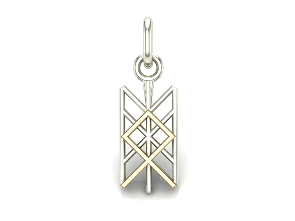 Pendentif Rune Miniature — Argent 925