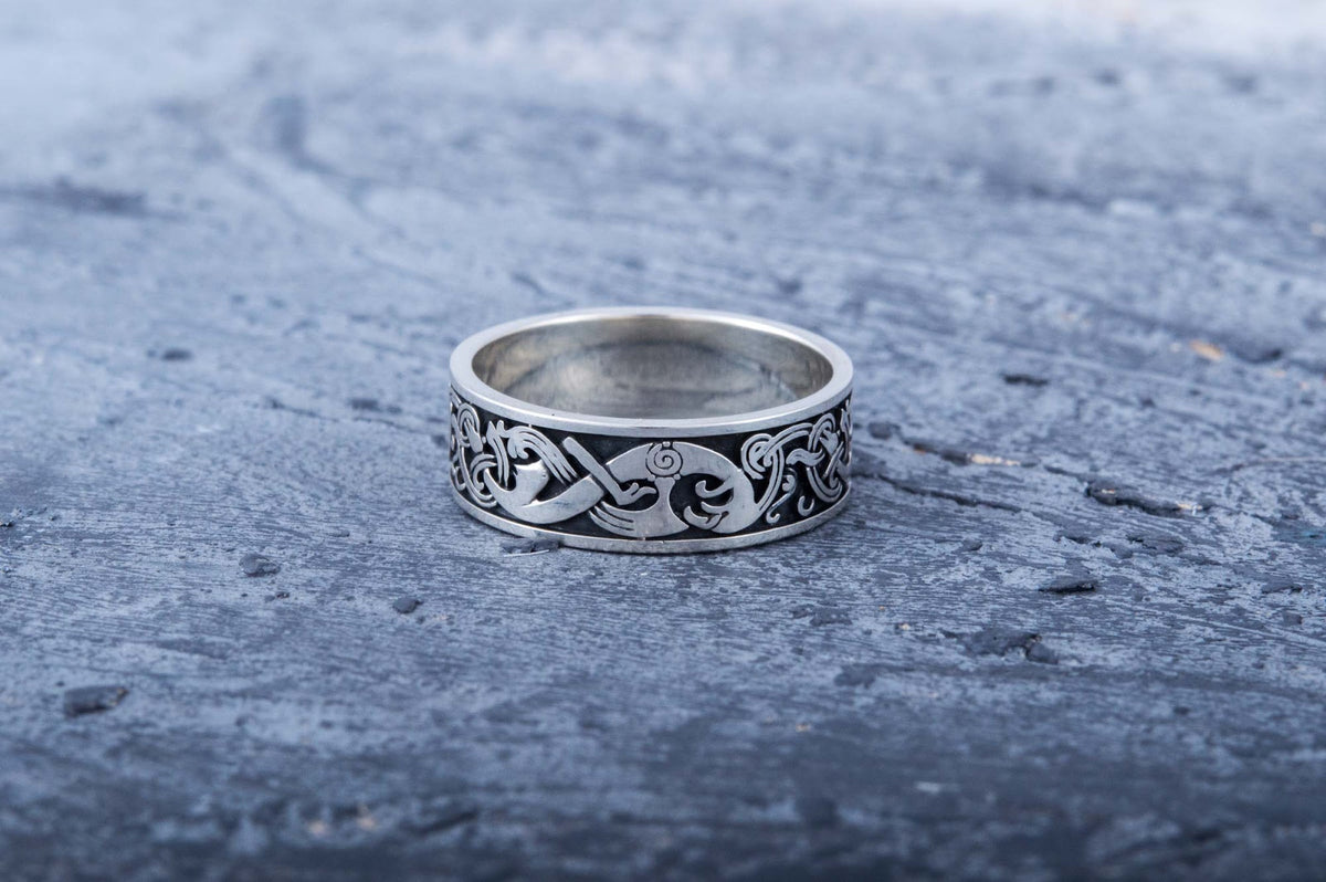Bague Ornement Sigurd — Argent 925
