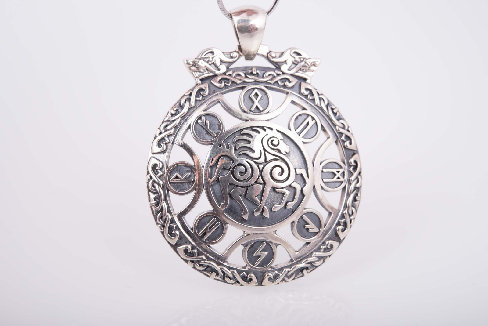 Pendentif Viking Rollon — Argent 925