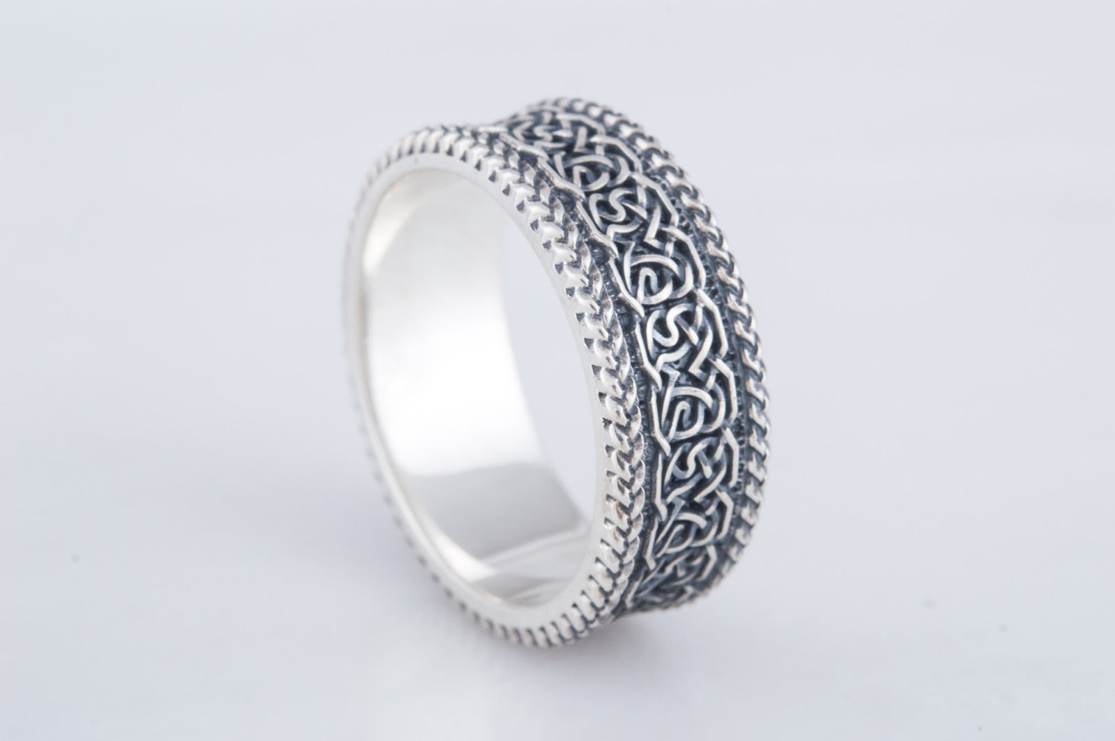 Bague Ornement Torvald — Argent 925