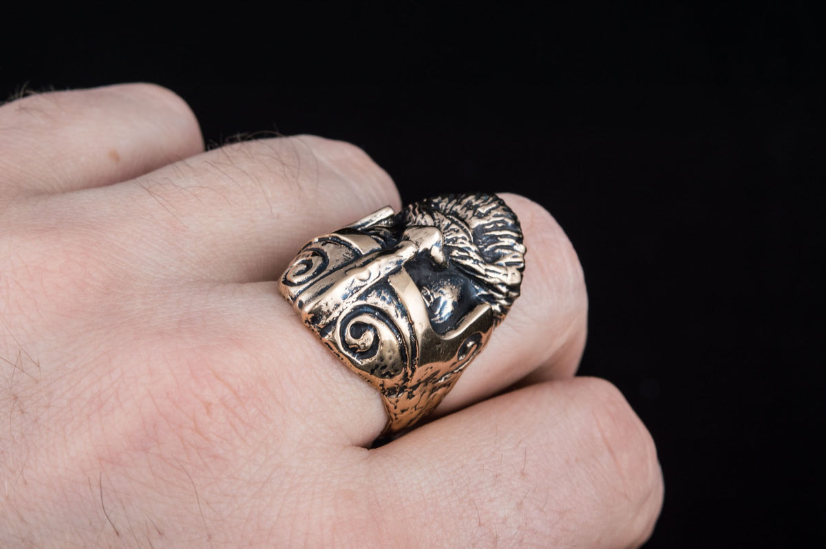 Bague Viking Sigrun — Bronze