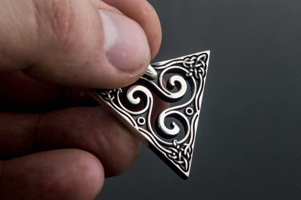 Pendentif Spirale — Argent 925