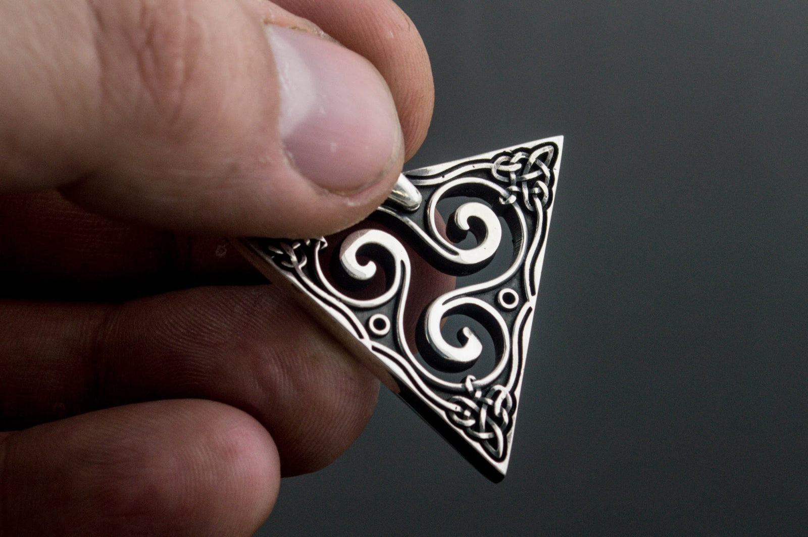 Pendentif Spirale — Argent 925
