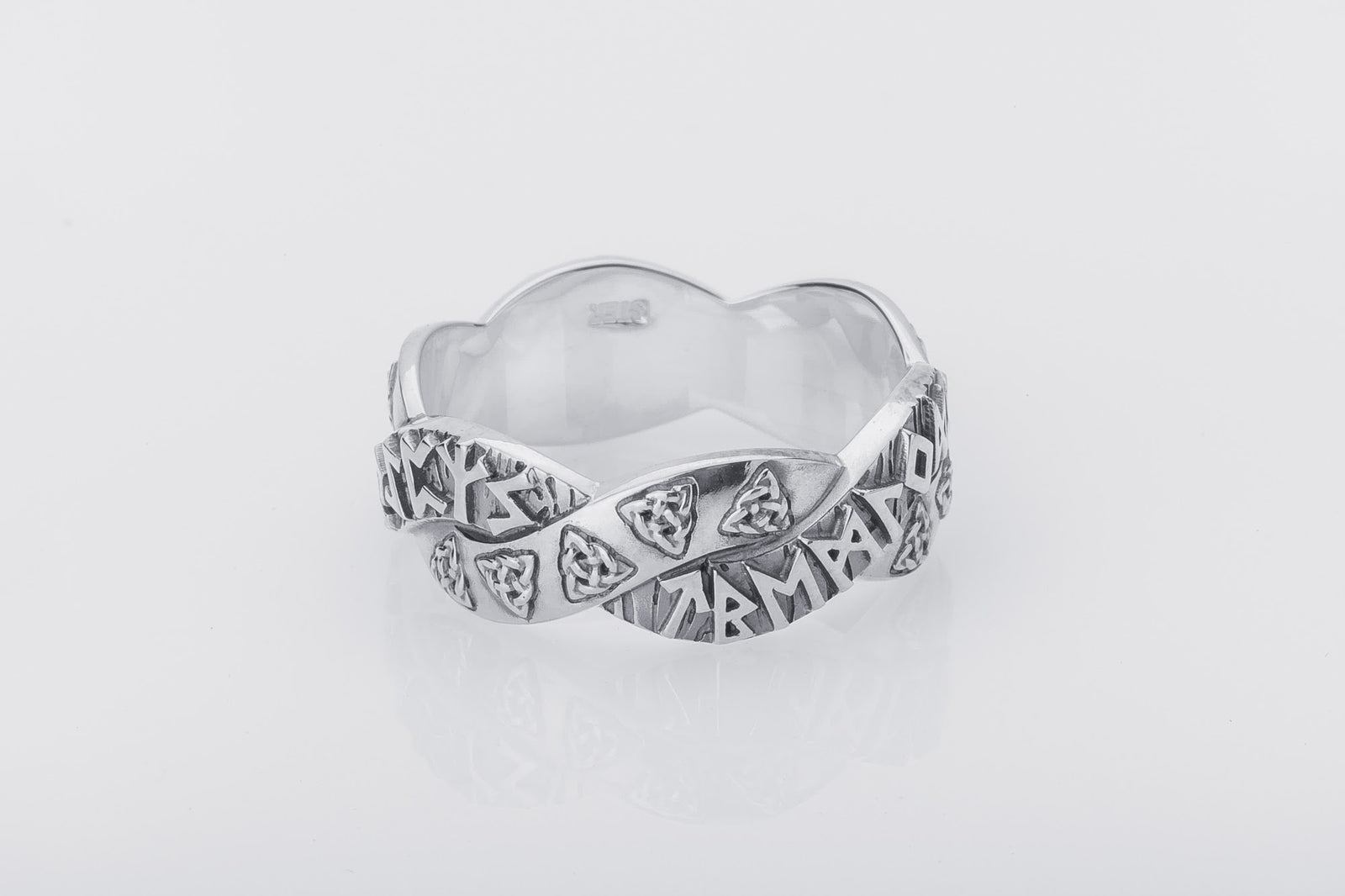 Bague Runique Gunnar — Argent 925