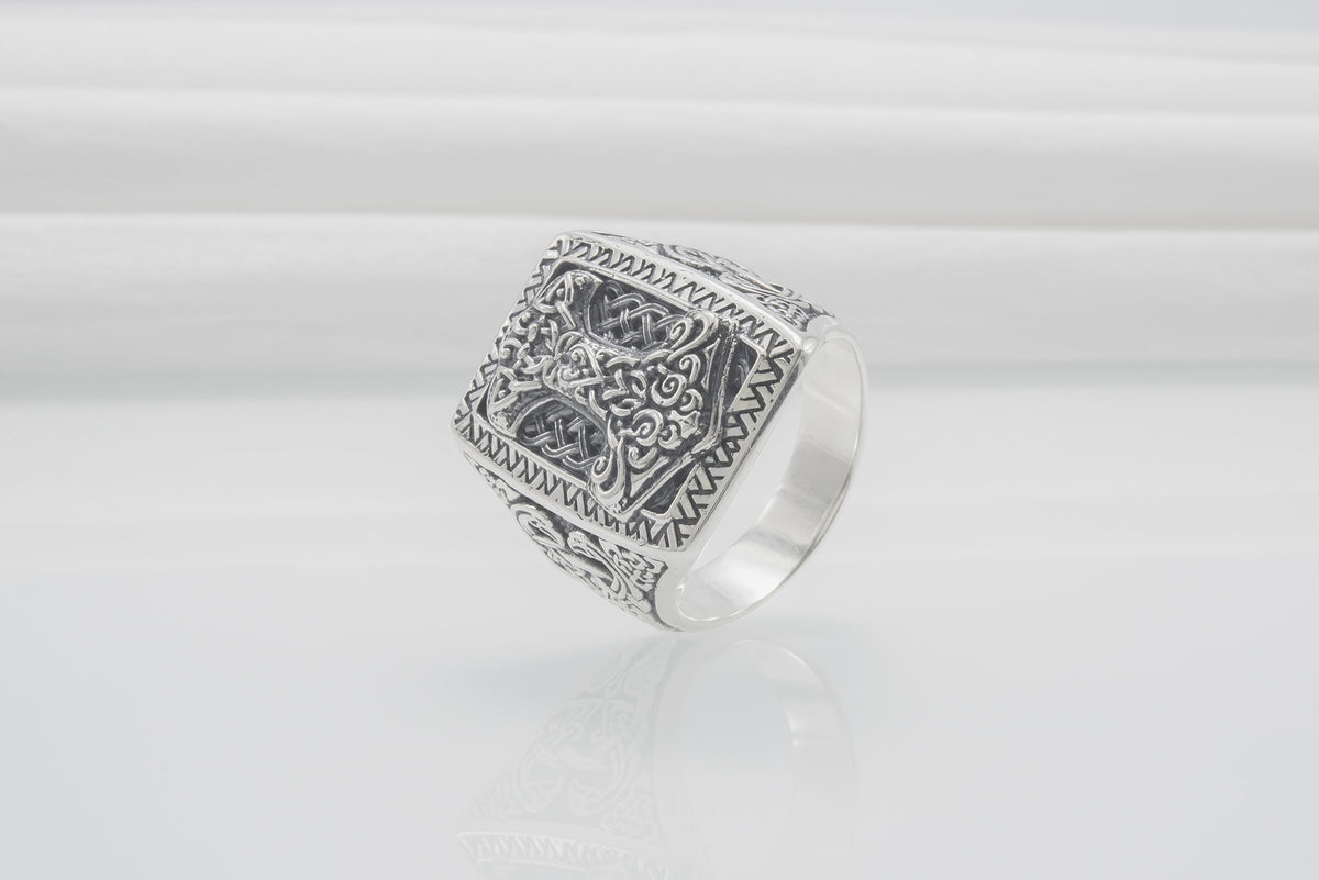Bague Mjölnir et Chevalière — Argent 925