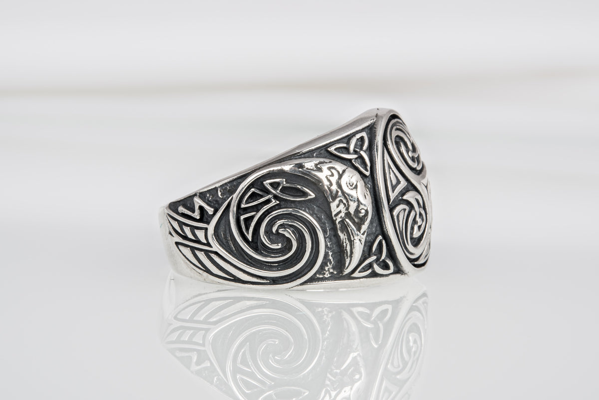 Bague Viking Valhalla — Argent 925