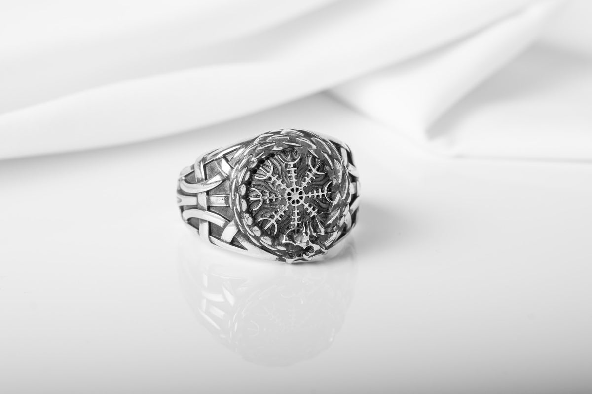 Bague Chevalière Viking Rollon — Argent 925