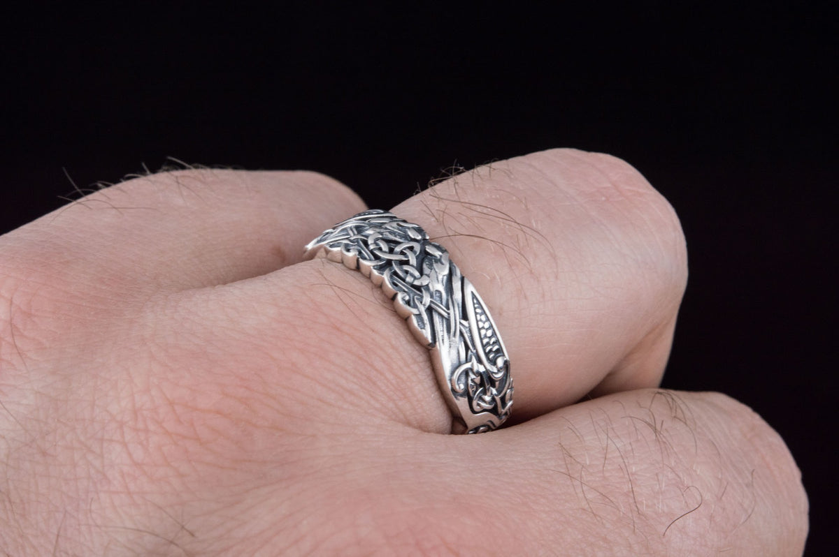 Bague Ornement Sigrid — Argent 925