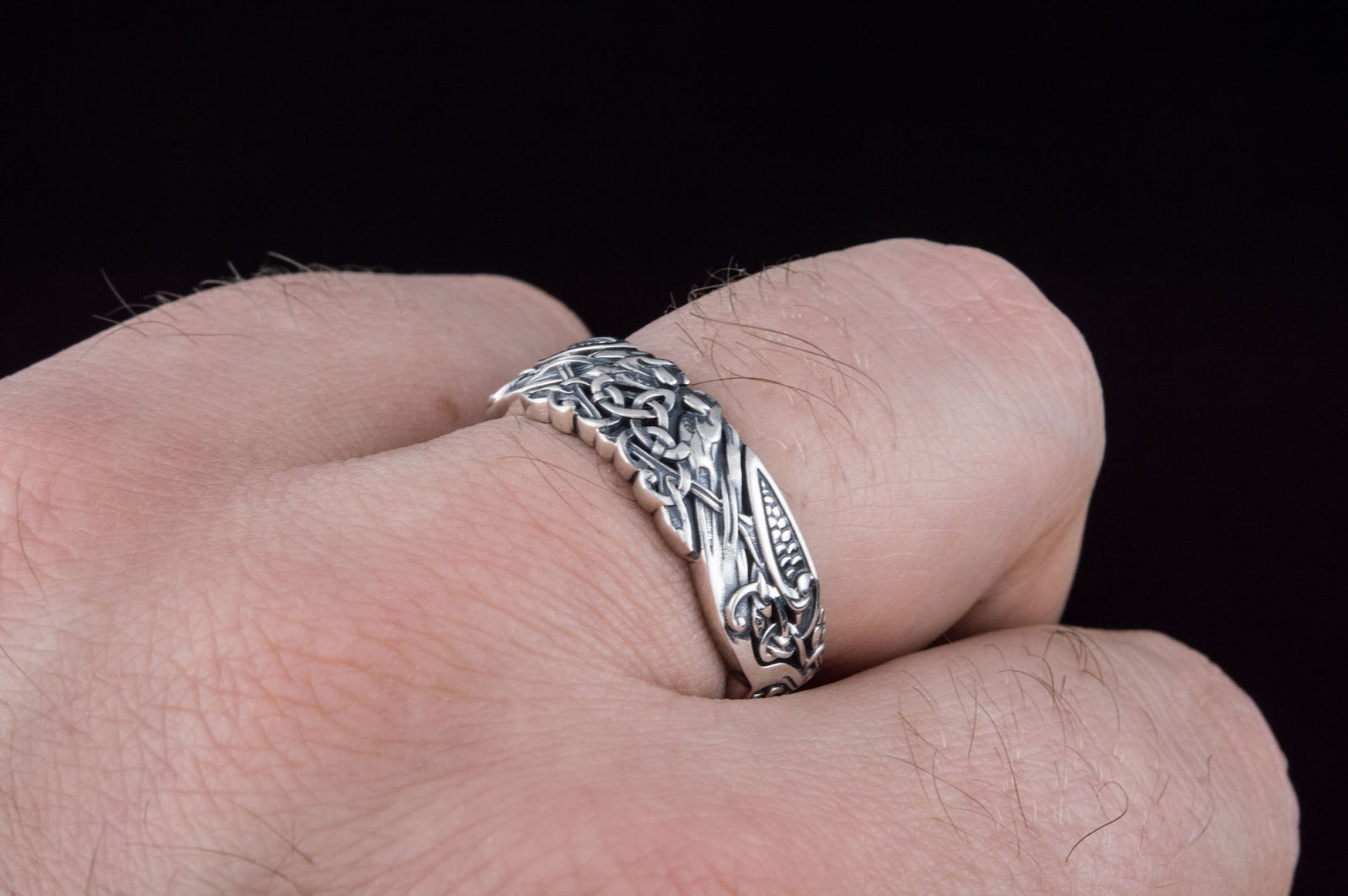 Bague Ornement Sigrid — Argent 925