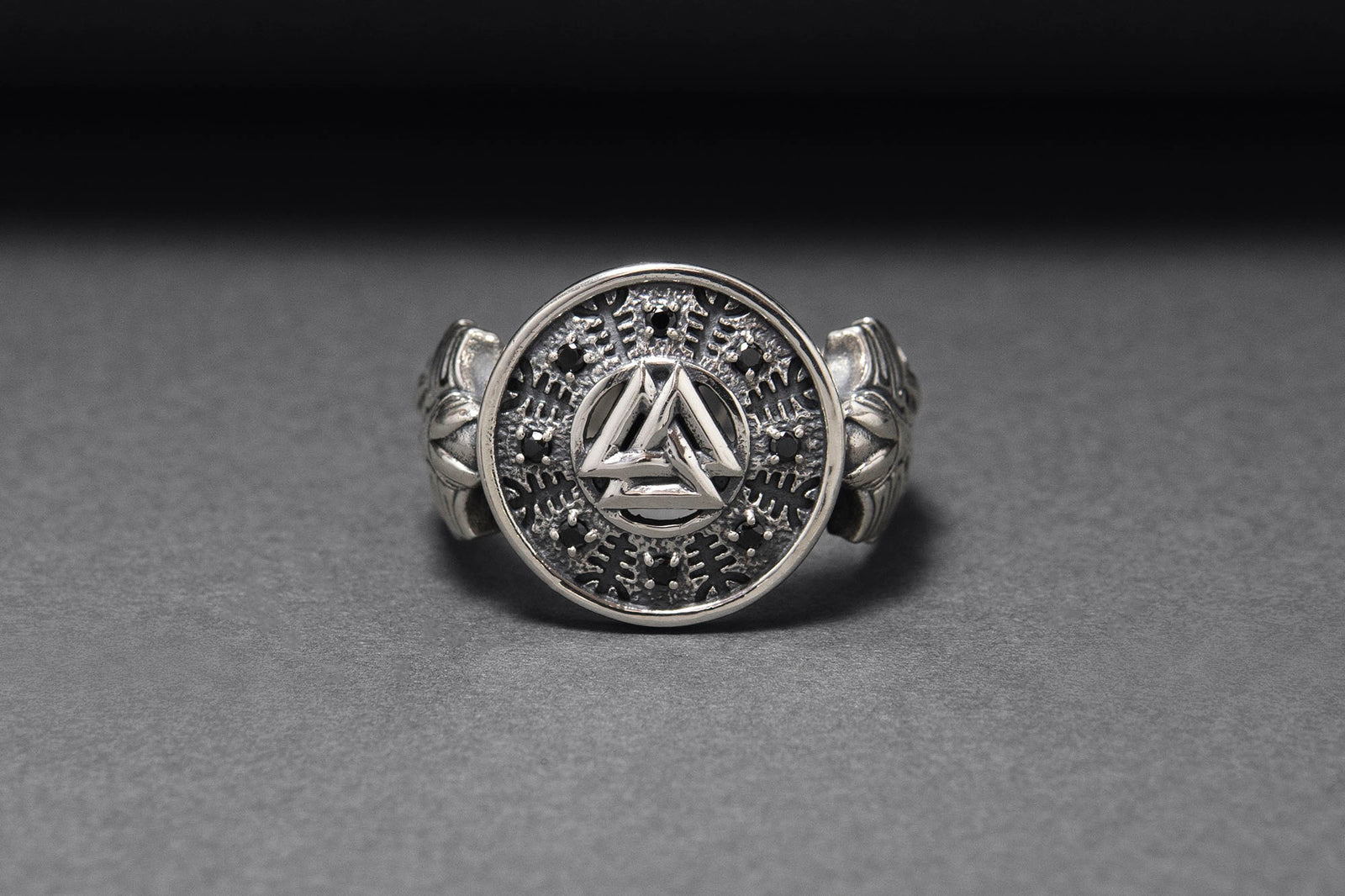 Bague Chevalière Viking Astrid — Argent 925