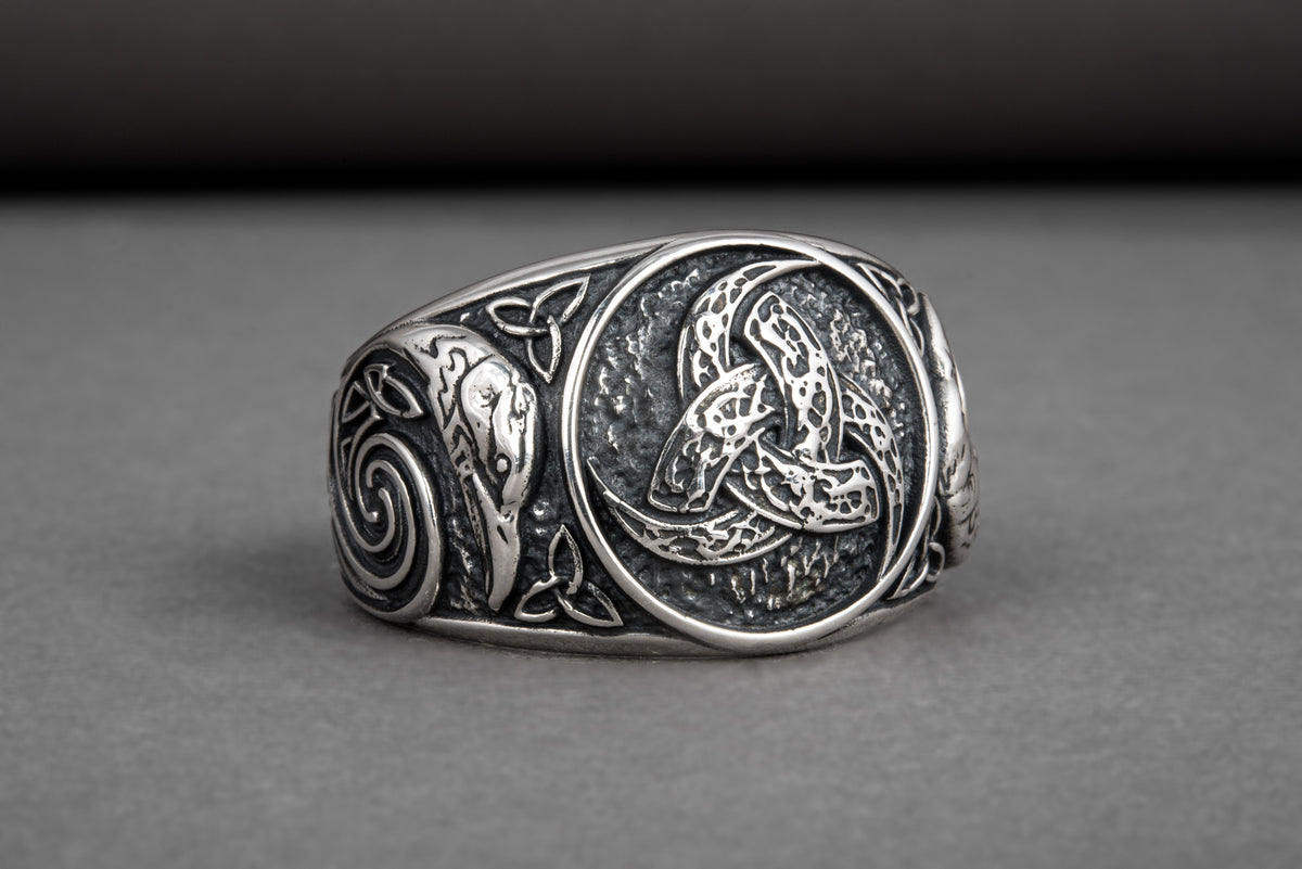 Bague Viking Fjord — Argent 925